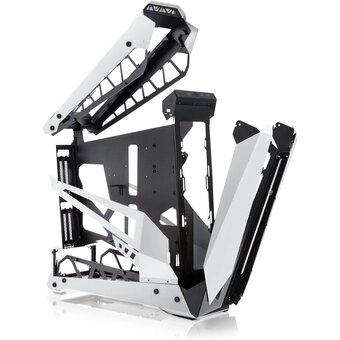 Корпус RAIJINTEK Nyx Pro White (0R20B00183), без БП, Full-Tower, TG, no fans, 3xUSB-A 3.0, SSI-EEB, E-ATX, ATX, mITX 