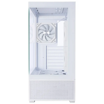  Корпус 1STPLAYER CV7 ARGB White (CV7-WH-2FAR-W-2FH7R-W-1FH7-W) / ATX / 3x120mm ARGB 2x120mm fans 