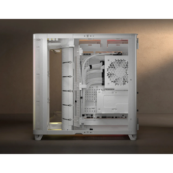 Корпус Corsair Air 5400 RS-R ARGB (CC-9011319-WW), без БП, Midi-Tower, TG, 3x120mm reverse fans, 2xUSB-A 3.2, 1xUSB Type-C, E-ATX, ATX 