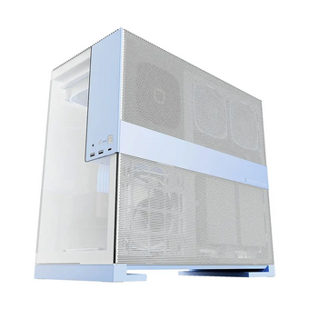  Корпус Geometric Future Model 5 White Blue with fans (1AM5WKPB01100) / mid tower, E-ATX / 5x140mm ARGB fans 