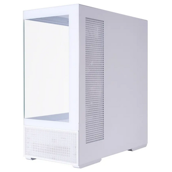 Корпус 1STPLAYER CV7 ARGB White (CV7-WH-2FAR-W-2FH7R-W-1FH7-W) / ATX / 3x120mm ARGB 2x120mm fans 