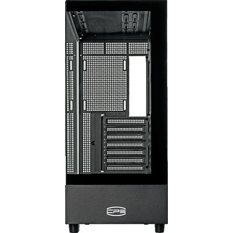  Корпус PcCooler C3Q500 BK, без БП, Midi-Tower, TG, no fans, 1xUSB 3.0 + 2.0 1xUSB-C, ATX, mITX Black 