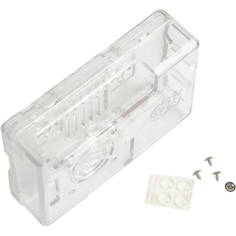  Корпус ACD RA368 прозрачный, transparent ABS case Wide 40Pin GPIO Port for Raspberry Pi 3B+/3B 