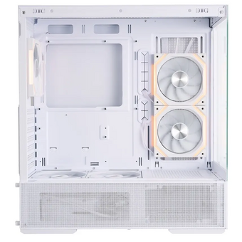  Корпус 1STPLAYER CV7 ARGB White (CV7-WH-2FAR-W-2FH7R-W-1FH7-W) / ATX / 3x120mm ARGB 2x120mm fans 