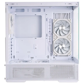  Корпус 1STPLAYER CV7 ARGB White (CV7-WH-2FAR-W-2FH7R-W-1FH7-W) / ATX / 3x120mm ARGB 2x120mm fans 
