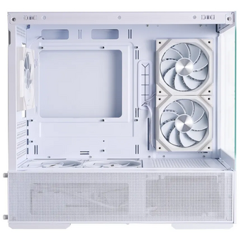  Корпус 1STPLAYER CV6 ARGB White (CV6-WH-2FAR-W-2FH7R-W-1FH7-W) / mATX / 3x120mm ARGB 2x120mm fans 