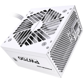  Блок питания Powercase PW700 (PSW-700W-DC) / White / (80 Plus, ATX 2.31, 700W, APFC, DC-DC, 120mm Fan) 