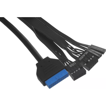  Корпус Accord ACC-XA09 черный без БП mATX 2xUSB2.0 1xUSB3.0 audio bott PSU 
