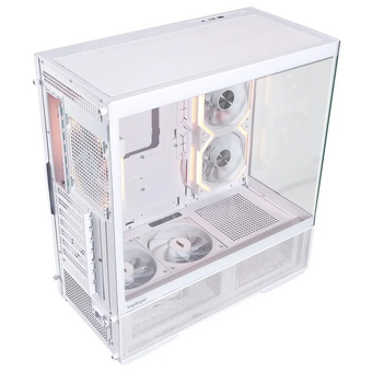  Корпус 1STPLAYER CV7 ARGB White (CV7-WH-2FAR-W-2FH7R-W-1FH7-W) / ATX / 3x120mm ARGB 2x120mm fans 
