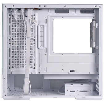  Корпус 1STPLAYER CV6 ARGB White (CV6-WH-2FAR-W-2FH7R-W-1FH7-W) / mATX / 3x120mm ARGB 2x120mm fans 
