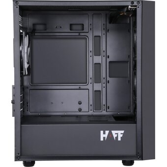  Корпус HAFF Rush mATX без БП Black 