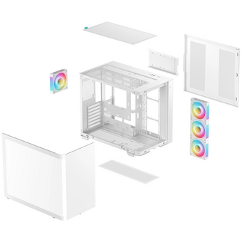  Корпус Deepcool CG530U 4F WH (R-CG530U-WHAGA4-G) 