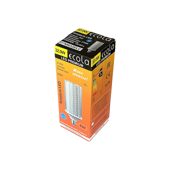  Лампа светодиодная ECOLA Corn Premium Z7NW32ELC 32,0W E27 2700K 