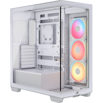  Корпус Corsair 3500X LX-R RGB iCUE Link (CC-9011325-WW), без БП, Midi-Tower, TG, 3x120mm ARGB, 2xUSB-A 3.2, 1xUSB Type-C, E-ATX, ATX, mIT 