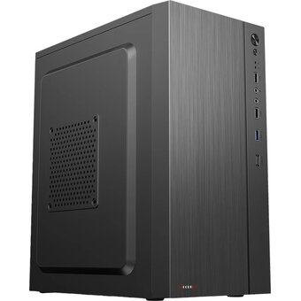 Корпус Accord ACC-XA05 черный без БП mATX 2xUSB2.0 1xUSB3.0 audio bott PSU 