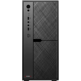  Корпус Accord ACC-1603 черный без БП mATX 1x80mm 2xUSB2.0 audio 