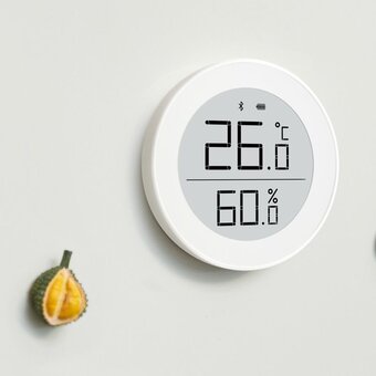  Метеостанция Xiaomi Qingping Bluetooth Temp amp RH Monitor CGG3 (белая) 