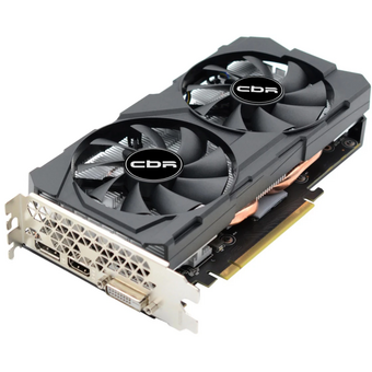  Видеокарта CBR RTX2060 Super 8G (VGA-STX2060S-8G-RTL), 256BIT, GDDR6, 1470-1650Mhz, 175W (DVI/HDMI/DP) 