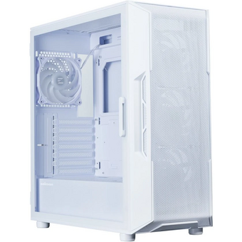  Корпус ZALMAN I3 Neo ARGB V2 White, ATX, Front Mesh, Window, 2x3.5", 3x2.5", 1xUSB2.0, 2xUSB3.0, 1xUSB Type-C, Front 3x120mm ARGB, Rear 1x120mm 