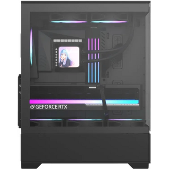  Корпус Formula Crystal Z1 V2 (crystal z1 v2 b), ATX, Midi-Tower, без БП, черный 