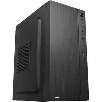  Корпус Accord ACC-XA05 черный без БП mATX 2xUSB2.0 1xUSB3.0 audio bott PSU 