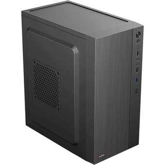  Корпус Accord ACC-XA05 черный без БП mATX 2xUSB2.0 1xUSB3.0 audio bott PSU 