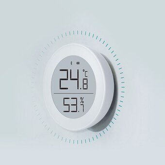 Метеостанция Xiaomi Qingping Bluetooth Temp amp RH Monitor CGG3 (белая) 