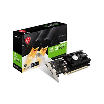  Видеокарта MSI GeForce GT 1030 (GeForce GT 1030 4GD4 LP OC) 
