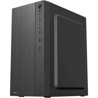  Корпус Accord ACC-XA05 черный без БП mATX 2xUSB2.0 1xUSB3.0 audio bott PSU 