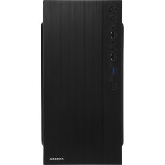  Корпус Accord ACC-XA05 черный без БП mATX 2xUSB2.0 1xUSB3.0 audio bott PSU 