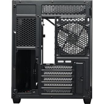  Корпус XASTRA QW400M 3ARGB-C6-AC Black (QW400M-3FM12A-C6-AC) mATX/Aquarium/Screewless/3x120mm ARGB PWM FM fans/Argb+PWM HUB 6port 