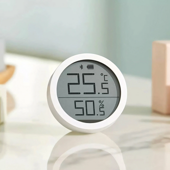  Метеостанция Xiaomi Qingping Bluetooth Temp amp RH Monitor Lite CGDK2 (белая) 