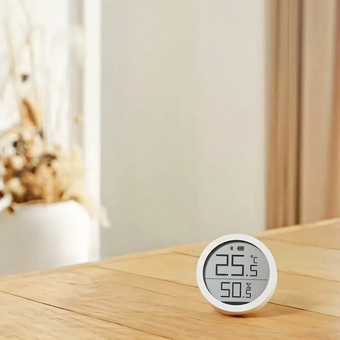  Метеостанция Xiaomi Qingping Bluetooth Temp amp RH Monitor Lite CGDK2 (белая) 