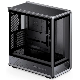  Корпус JONSBO D401 Black, TG (aquarium), mini-ITX, mATX, ATX, черный 