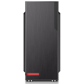  Корпус Eurocase M12 черный, ATX, ABS пластик, 2*USB2.0, USB3.0, HD Audio 
