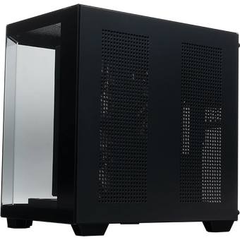  Корпус XASTRA QT400M 5ARGB-FC-C6-AC Black (QT400M-2FA24A-1FC12A-C6-AC) mATX/Aquarium/Screewless/1x120mm+2x240 ARGB PWM FC fans/Argb+PWM HUB 6port 