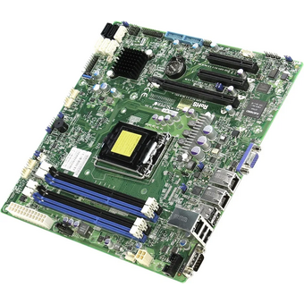  Материнская плата SuperMicro MBD-X10SLM-F-B, OEM 