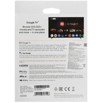  ТВ приставка Xiaomi TV Stick 4K PFJ4203RU 