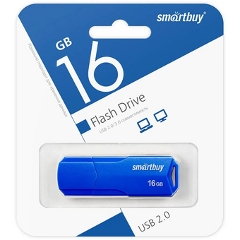  USB-флешка Smartbuy SB16GBCLU-BU 16GB Clue Blue 