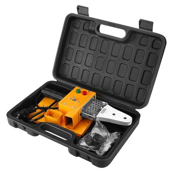  Аппарат для сварки полипропиленовых труб DEKO RPPWM1600W (083-3008) в пластиковом кейсе, 3 насадки (20-32) 