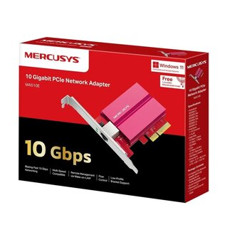  Сетевой адаптер Mercusys MA510E PCI-Express 10Гбит/с 