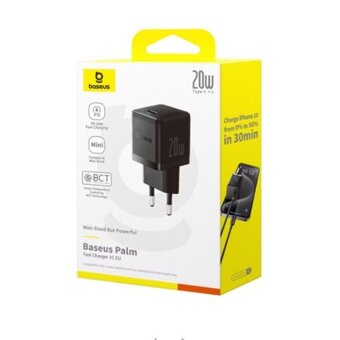  СЗУ Baseus P10111602113-00 Palm Fast Charger 1C 20W черное 