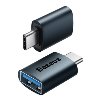  Переходник/адаптер Baseus Ingenuity ZJJQ000003 Mini OTG Adaptor Type-C to USB-A 3.1 Blue 