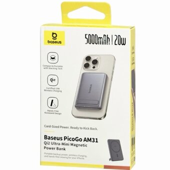  Powerbank Baseus P1007680B813-00 PicoGo AM31 5000mAh 20W Space Grey 