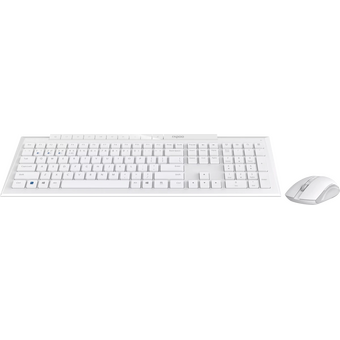  Клавиатура+мышь беспроводная RAPOO 8210M-WHT белый 