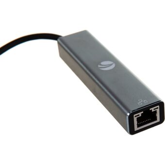  USB-концентратор VCOM DH311A USB 3.1 Type-C(M)--RJ-45+3*USB 3.0(f) Aluminum Shell (1/150) 