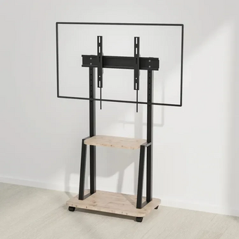  Стойка для телевизора Holder PR-108 черный/керамика 