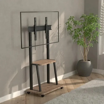  Стойка для телевизора Holder PR-108 черный/керамика 