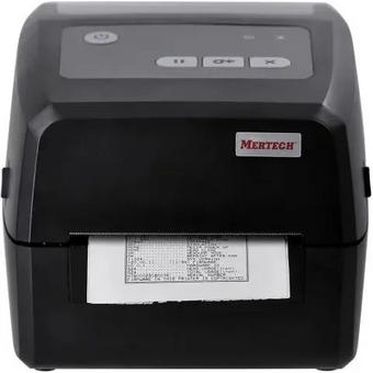  Термопринтер Mertech TLP4H (1026) 300dpi 101мм/с/USB/RS232/Eth для печ.этик черный 