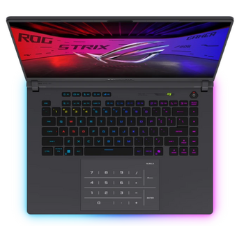  Ноутбук ASUS Rog Strix G16 G615LR-S5348 (90NR0LR1-M00FB0-DOS) 16" 2.5K IPS 500N 240Hz/i7-255HX Ultra/32Gb/1TB SSD/RTX 5070Ti 12Gb/DOS/Eclipse Gray 
